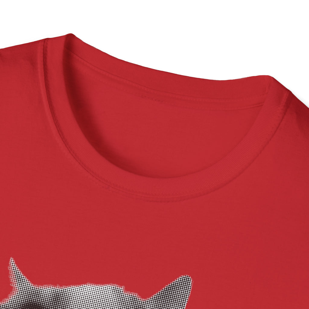 Cat Meme Unisex T-Shirt — "bank account negative again" Funny Graphic Tee