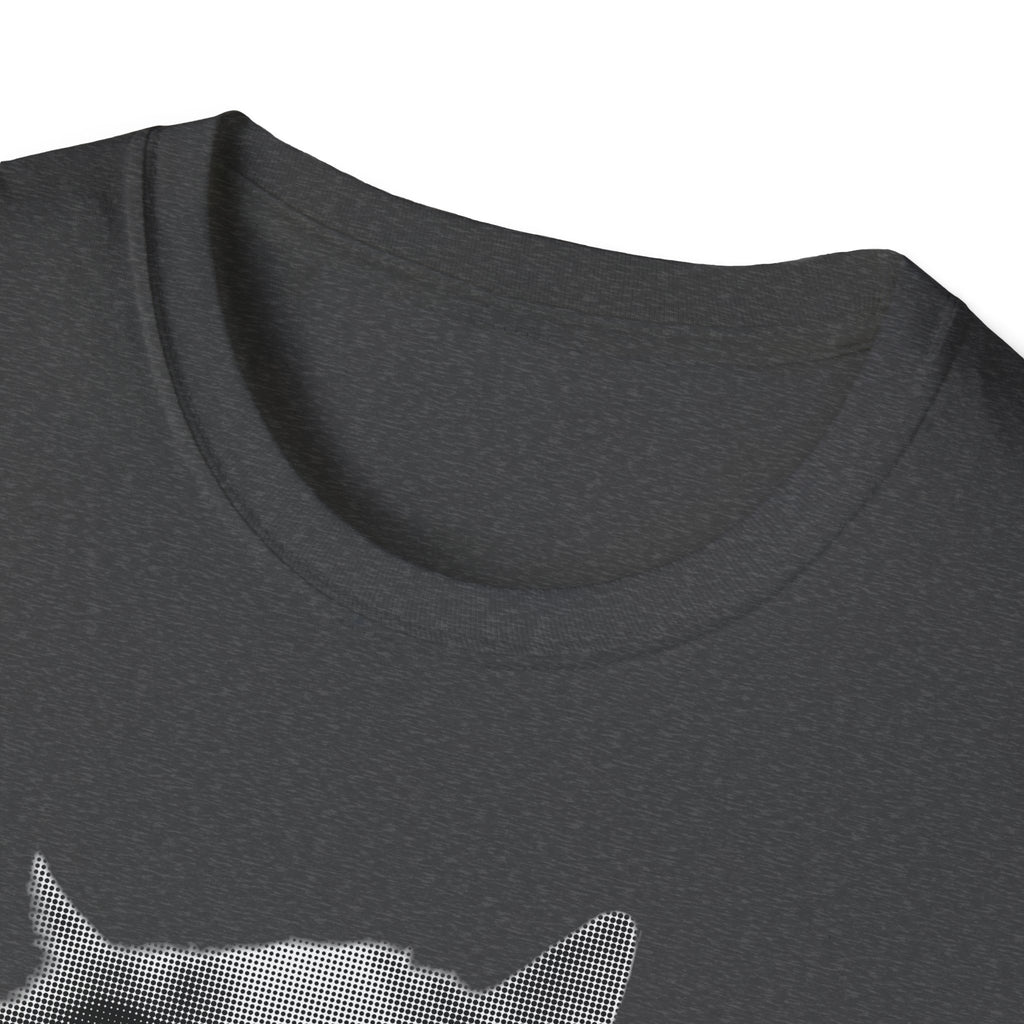 Cat Meme Unisex T-Shirt — "bank account negative again" Funny Graphic Tee