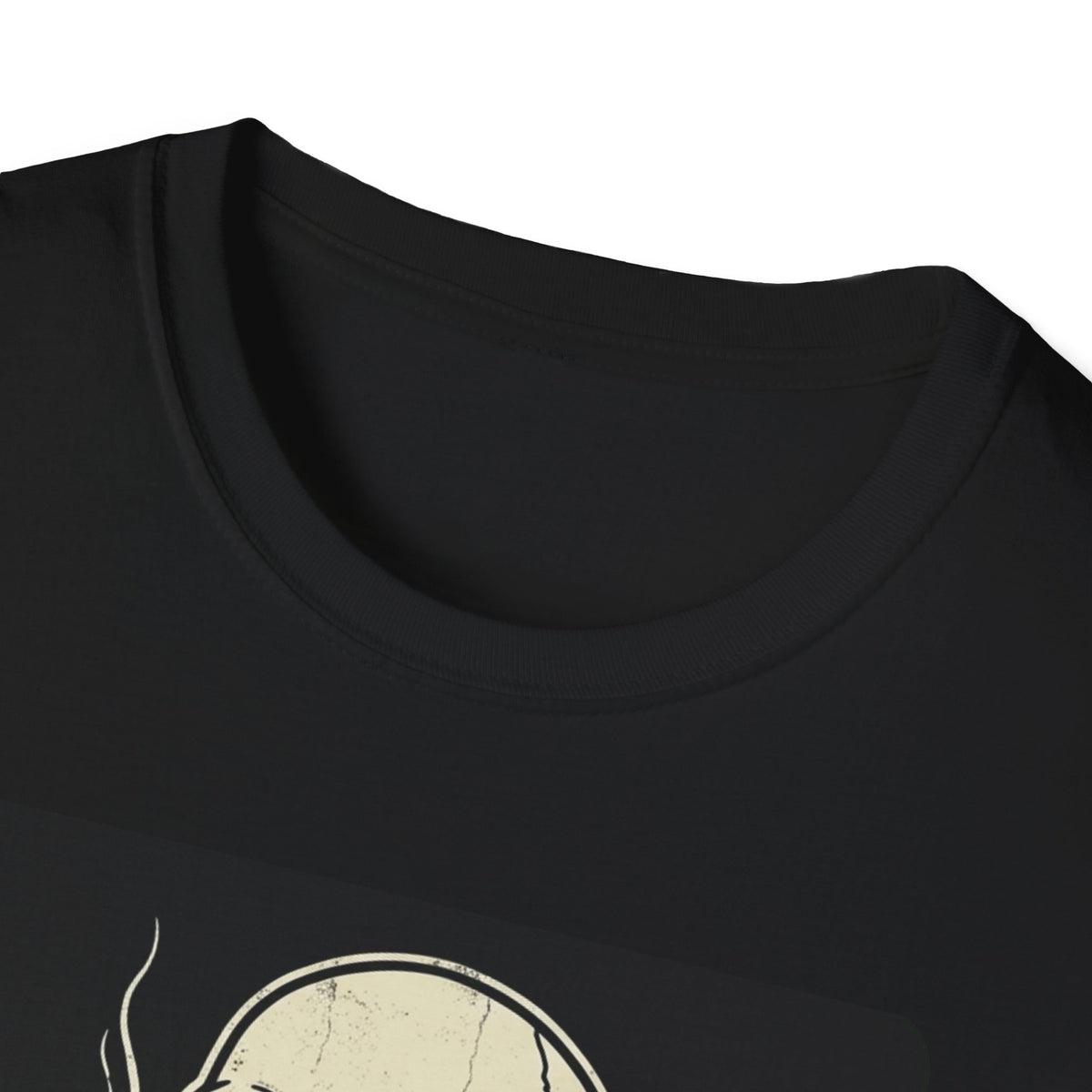 What Addiction? Skull Smoking & Bottle Graphic T-Shirt — Retro Style Tee