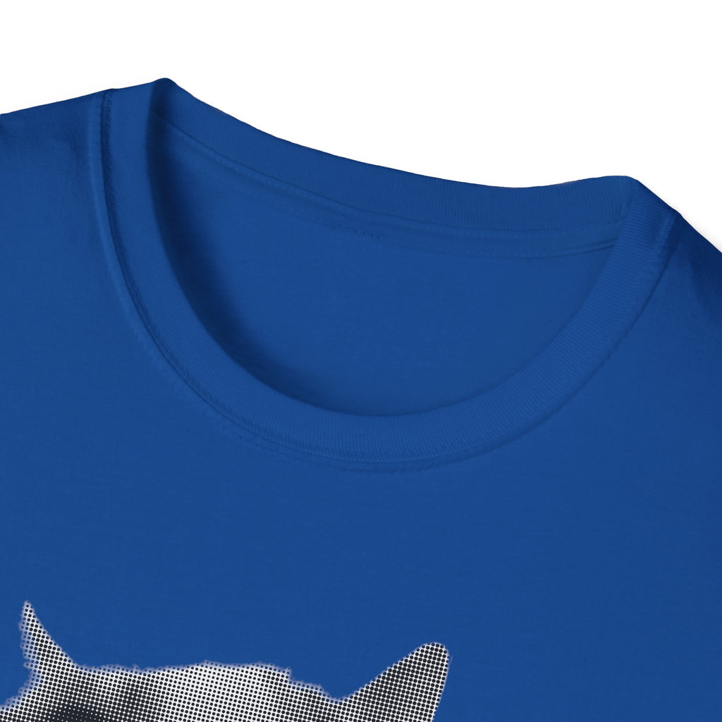 Cat Meme Unisex T-Shirt — "bank account negative again" Funny Graphic Tee