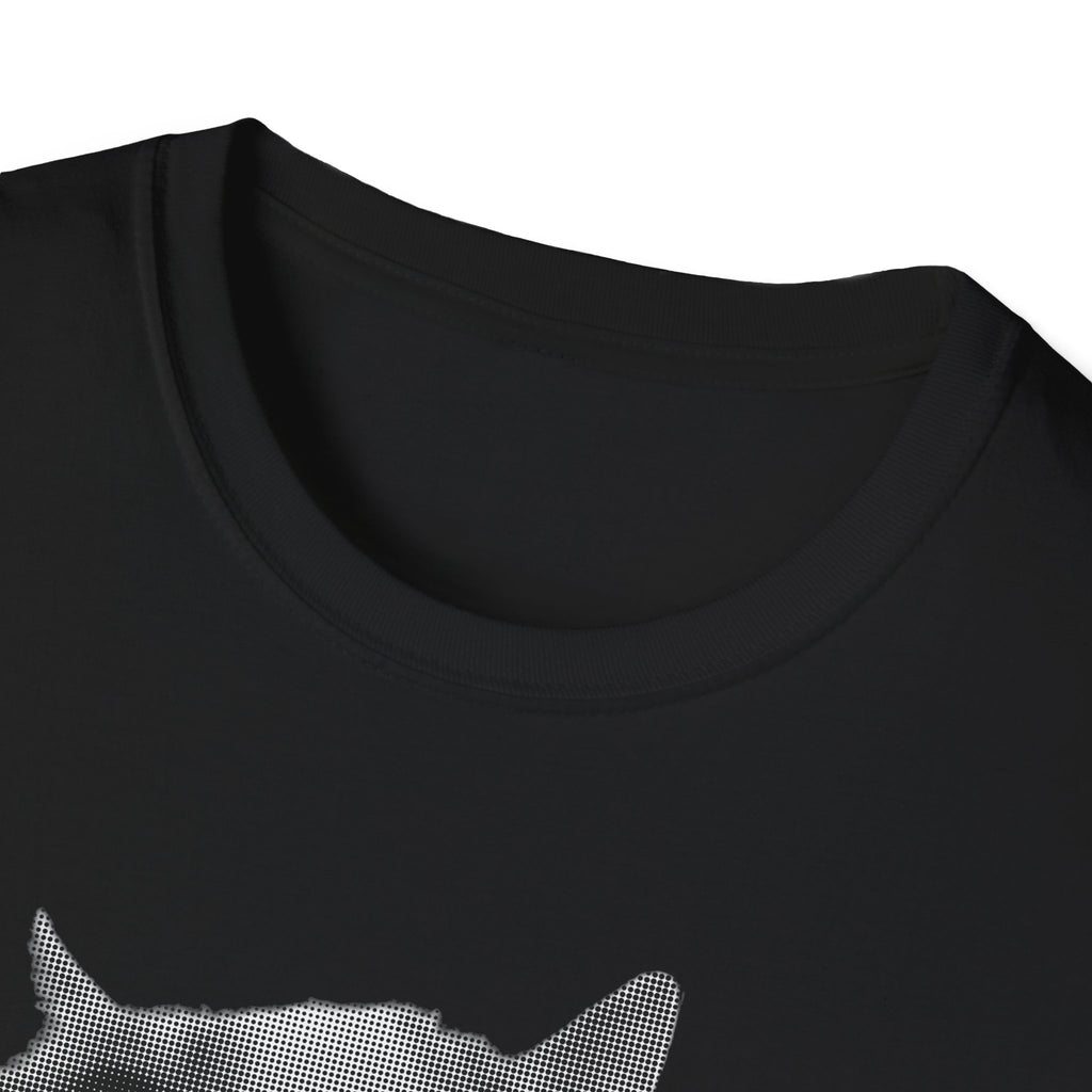 Cat Meme Unisex T-Shirt — "bank account negative again" Funny Graphic Tee